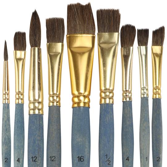 Shop For The Natural Hair Paintbrush Set By Artist S Loft At Michaels